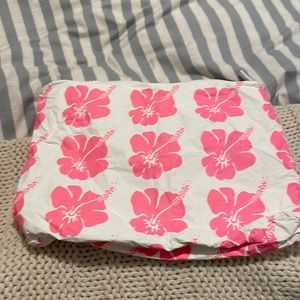 Aloha bag, pink hibiscus